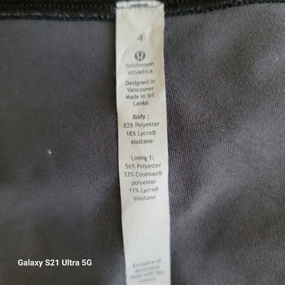 Lululemon Womens Athletic Boogie Shorts Gray Size 4 Pull-on Yoga Mid Rise 2" - Picture 5 of 8